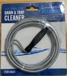 Hydrostar Plumber 10 Ft Spring Steel Drain Cleaner, 3/16 No Core Cable. Fixed Price $22.00.
