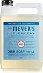 Mrs. Meyer's Clean Day Liquid Dish Soap Refill, Rain Water, 48 Fl. Oz. Fixed Price $20.40.