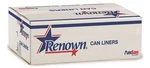 Renown REN14555 Gal. 22 Mic 40 In. X 48 Black Can Liner Blk - Pack Of 150. Fixed Price $111.98.