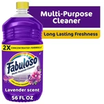 Fabuloso 2X Multi-purpose Cleaner, No Rinse Floor Lavender SCENT,56FLOZ. Fixed Price $6.40.