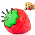 Jeffers Pet Natural Rubber Dog Chew Toy Squeaky Small, Strawberry. Fixed Price $17.84.