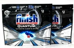 Finish Powerball 5.2 Oz Quantum Clean Shine 12 Ct Tabs Dishwasher Detergent. Fixed Price $18.99.