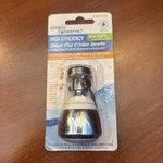 New Simply Conserve High Efficiency Deluxe Kitchen Aerator Faucet Silver. Fixed Price $8.99.