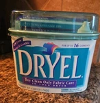 Dryel At Home Cleaning Starter Kit 16 Garments 4 Dryer Loads Nos Vtg 1997. Fixed Price $21.00.