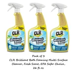 Clr Brilliant Bath Foaming Multi-surface Cleaner, Fresh Scent (3 Pack). Fixed Price $10.75.