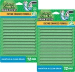 Green Gobbler Drain Cleaner & Deodorizer Fresh Scent 12 Count (pack Of 2). Fixed Price $23.22.