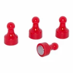 12PK X Red Magnetic Push Pins Fridge Whiteboard Hold Map Memo Message. Fixed Price $16.92.