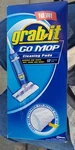 Grab It Go Mopping System Cleaning Refill 12 Pads Box Discontinued. Fixed Price $15.99.