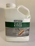 Rust-oleum & Etch For Concrete 1 Gallon Cleaner Surface Prep. Fixed Price $42.90.