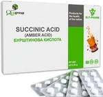 Qg Group Succinic Acid 80/0.25G Amber Ounce (pack Of 1). Fixed Price $14.76.