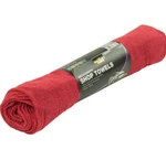 10PK Detailers Choice 3-5918 Mechanic Shop Cleaning Towels Red Cotton 13 X 14-IN. Fixed Price $16.00.