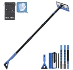 Joytutus 61.3 Ice Scraper Long Handle Snow Brush, 270 Pivoting Extendable. Fixed Price $62.00.