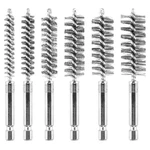 Aoklit 6PIECES Wire Drill Bore Cleaning Brushes Set,with 1/4 Inch Hex S.... Fixed Price $14.12.