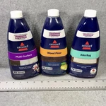 Authentic Bissell 3-PACK Variety Cleaning Formulas 32OZ Each Crosswave Spinwave. Fixed Price $24.95.