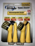 Sonic Scrubber Pro Detailer Power Cleaning Tool Interchangeable 4 Brushes New. Fixed Price $8.99.