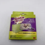 3M Scotch Fur Fighter Hair Remover Refill Sheets (3.8" X 7") Oem Full Pack New. Fixed Price $19.99.