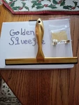 Golden Shower Squeegee 10 Inch For Glass Door & Bathroom Window, Mirror. Fixed Price $15.00.