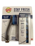 Refillable Scotch-brite Dishwand Soap Dispenser Non-scratch + 7 Heads. Fixed Price $15.00.