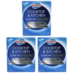 Glisten Cooktop & Kitchen Cleaning Pads, 8 LARGE/16 Small (3 Pack). Fixed Price $14.38.
