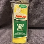 Libman Gator Mop Refill #02021- Fits #2020. Fixed Price $9.25.