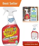 Heavy Duty Degreaser Spray, 32 Oz - Biodegradable Multi Surface Cleaner. Fixed Price $15.19.