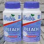 Evolve Bleach Tablets 2-PACK Summer Lavender Scent Phosphate Free 32 Ct X2 New. Fixed Price $14.98.
