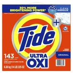 Tide Plus Ultra Oxi Detergent Powder 225OZ Original Laundry Soap 143 Loads. Fixed Price $43.49.