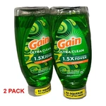 Gain Dishwashing Liquid Original Scent 24.3OZ Ez-squeeze Ultra Clean Pack Of. Fixed Price $17.99.