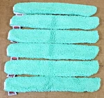 6 Rubbermaid Commercial Hygen Flexible Wand Dusting Microfiber Refill Pads Q851. Fixed Price $29.95.