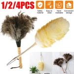 Anti Static Natural Ostrich Feather Duster Brush Wood Handle Home Cleaning Tool#. Fixed Price $8.85.