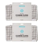 Martha Stewart Microfiber Cleaning 11.4 X Inches, Grey Gingham. Fixed Price $29.91.