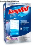 3 Pack - Damprid Hanging Bags Moisture Absorber Lavender Vanilla 15.4 Oz. Fixed Price $17.83.
