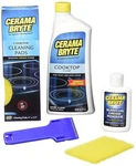 Value Kit Ceramic Cooktop Cleaner 28OZ Scraper 10 Pads Burnton Grease Remover. Fixed Price $33.96.