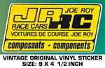 Joe Roy Race Cars - Vintage Original Decal Sticker Racing. Fixed Price $11.01.