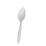 Dart Style Setter Medium Weight Cutlery Teaspoon White 5.9" Pp 1000/CASE. Fixed Price $44.57.