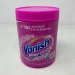 Vanish Oxi Action Pink Colour-safe Stain Remover Powder 1KG. Fixed Price $17.99.