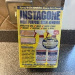 2 Pack INS139 Instagone- Stain Remover Spray As Seen Tv Mold Mildew. Fixed Price $23.74.
