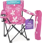 Emily Rose Kids Pink Flowers 14.5D X 14W 23.5H In, With White. Fixed Price $58.46.