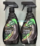 (2-PK) Turtle Wax Wet'n Black Wheel Tire Shine Polish Clean Uv Protection Spray. Fixed Price $33.95.