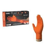 First Grip Orange Nitrile Disposable Gloves 8 Mil Raised Diamond Texture. Fixed Price $93.99.