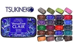 Tsukineko Versafine Clair Ink Pads - Assorted Colours (9 X 5.5 2.25CM). Fixed Price $9.84.