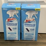 New (2) Windex Dissolve Glass Cleaner Concentrated Pod Starter Kit. Fixed Price $11.20.