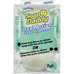 Scrub Refillable Dish Washing Liquid Dispenser Soap Daddy, Clear And Bpa. Fixed Price $14.99.