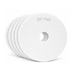Virginia Abrasives 20 White Floor Maintenance Pads, Non-woven For. Fixed Price $70.20.