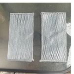 2-PACK Gray Solid Mesh Cleaning Pads, Cloths. Fixed Price $8.00.