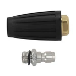 4000 Psi Brass Turbo Rotating Pressure Washer Nozzle For 1/4" Qc Core. Fixed Price $14.90.