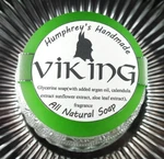 Viking Men's Drakkar Noir Shave Soap Beard Wash, Green Glycerin Argan Oil. Fixed Price $6.00.