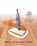 Shark Steam Pocket Mop Purple Swivel Steering Sanitizing 2 Washable Pads. Fixed Price $59.97.
