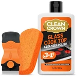 Cleancrown 3-IN-1 Cooktop Cleaner Kit (8.8 Oz Fl (pack Of 1). Fixed Price $16.31.