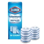 Clorox Toiletwand Cleaner Refills, 10 Count (pack Of 1), Blue. Fixed Price $12.03.
